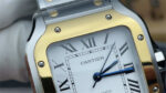 Cartier Santos 35.1mm Black Dial Super Clone - Image 3