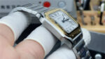 Cartier Santos 35.1mm Black Dial Super Clone - Image 5