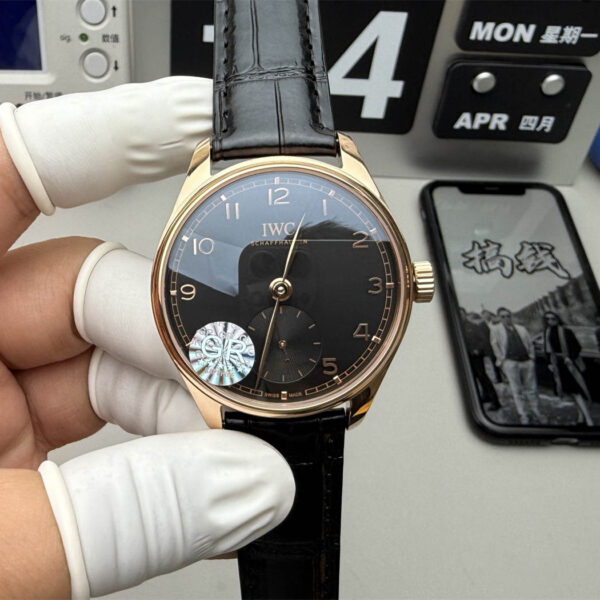 IWC Portugieser 40.4mm Black Dial Super Clone