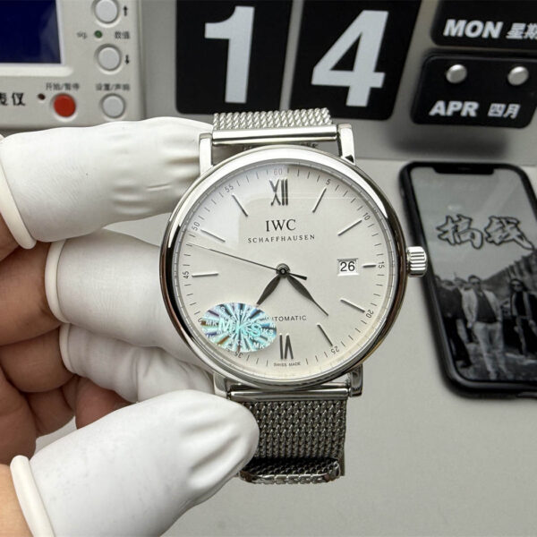 IWC Portofino Silver Dial 40mm 1:1 Super Clone