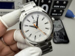 Omega Seamaster 220.10.41.21.02.001 41mm Silver Dial Top Clone - Image 2