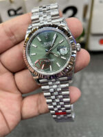 Rolex Datejust m126334-0028 VS Factory Green Dial 41mm Super Clone - Image 5