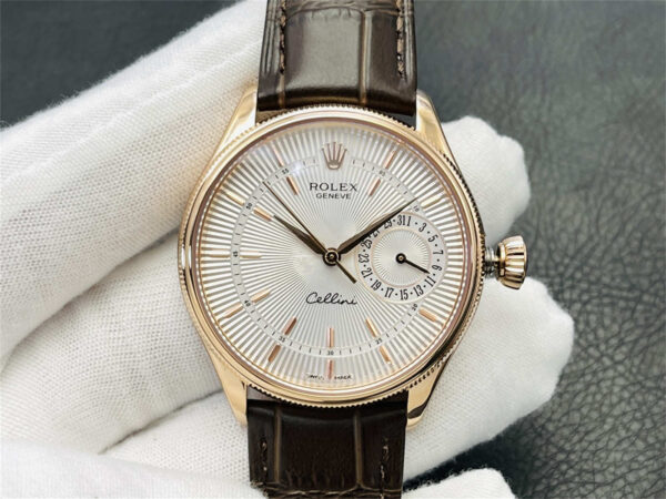 VR Factory Rolex Cellini M50515-0009 White Dial 39mm 1:1 Super Clone