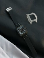 Cartier Santos GF Factory Black Dial 39.8mm Top Clone - Image 3