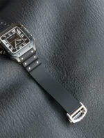 Cartier Santos GF Factory Black Dial 39.8mm Top Clone - Image 5