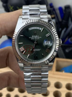 Rolex Day-Date 228239-0033 Olive Green Dial VS Factory 1:1 Super Clone