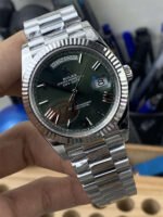 Rolex Day-Date 228239-0033 Olive Green Dial VS Factory 1:1 Super Clone - Image 3