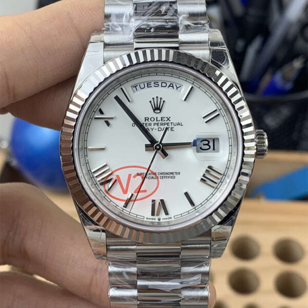 Rolex Day-Date 228239-0046 White Dial VS Factory 1:1 Super Clone
