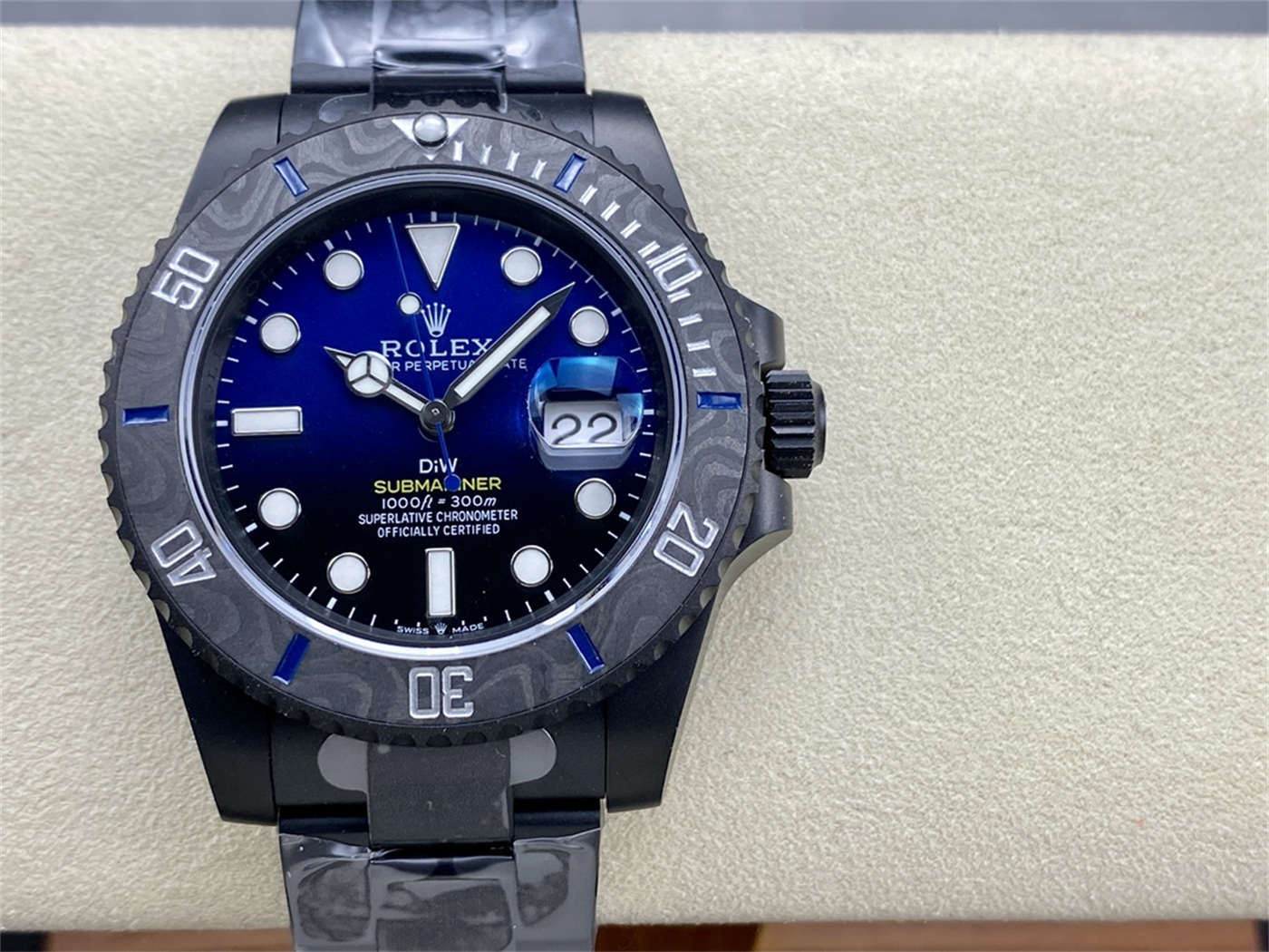 wsxc1767782030131_0 Rolex Submariner VS3135 VS Factory Blue Dial 40mm Super Clone - Image 1