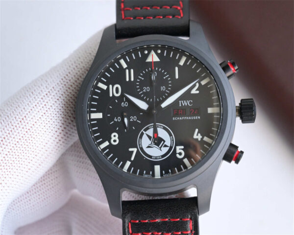 IWC Top Gun Black Dial ZF Factory 1:1 Super Clone