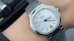 Patek Philippe Nautilus 7118 3K Factory White Dial 35.2mm Super Clone - Image 9