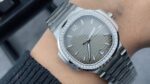 Patek Philippe Nautilus 7118 35.2mm Grey Dial Top Clone - Image 9