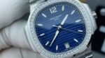 Patek Philippe Nautilus 7118 35.2mm Blue Dial Super Clone - Image 3