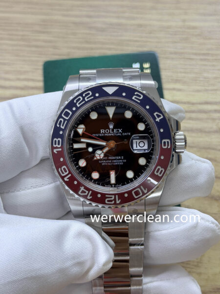 Rolex GMT-Master II Pepsi m126710blro-0002 40mm Black Dial VS Factory Super Clone