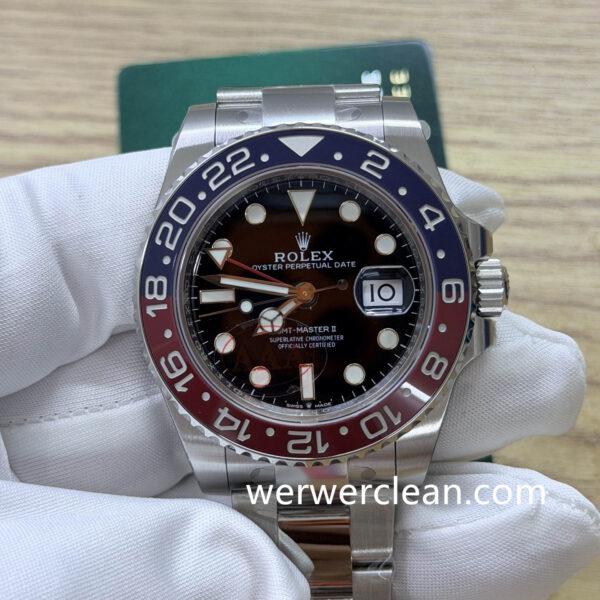 Rolex GMT-Master II Pepsi m126710blro-0002 40mm Black Dial VS Factory Super Clone