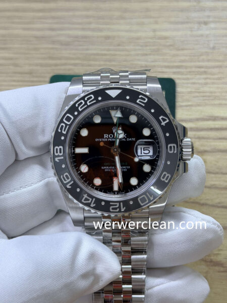 Rolex GMT-Master II m126710grnr-0003 Bruce Wayne Black Dial 40mm VS Factory 1:1 Super Clone