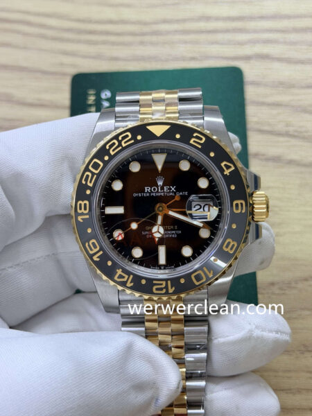 Rolex GMT-Master II Guinness m126713grnr-0001 40mm Black Dial VS Factory Super Clone