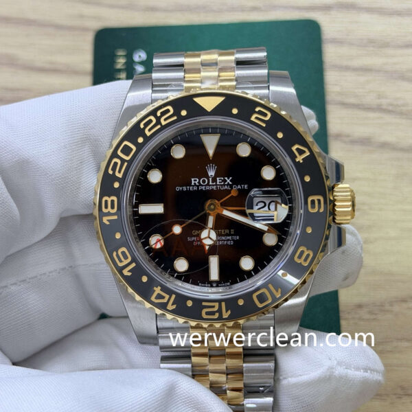 Rolex GMT-Master II Guinness m126713grnr-0001 40mm Black Dial VS Factory Super Clone