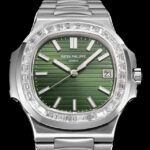 3K Factory Patek Philippe Nautilus Olive Green Dial 40mm - Image 4