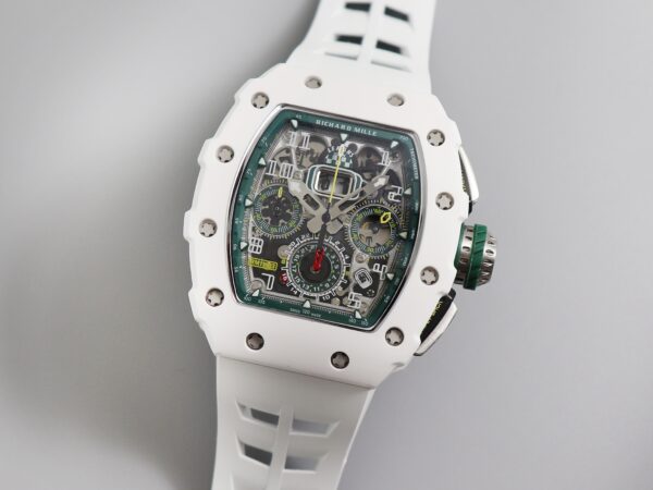 Richard Mille White Dial RM011-03LMC Ceramic Classic Series