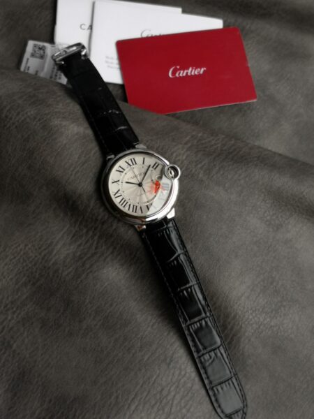 Cartier 42mm Leather Strap