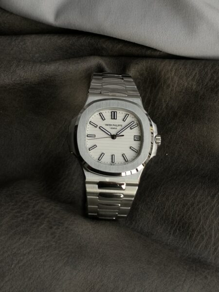 3K Factory Patek Philippe Nautilus White Dial 40mm