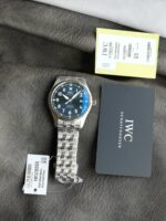 V7 Factory IWC Pilot Blue Dial 40mm