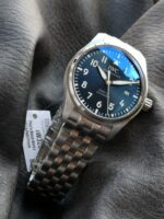 V7 Factory IWC Pilot Blue Dial 40mm - Image 3