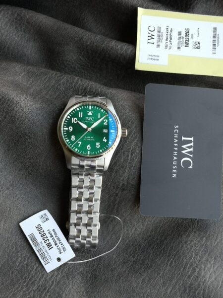 V7 Factory IWC Pilot Green Dial 40mm