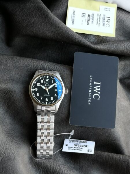 V7 Factory IWC Pilot Black Dial 40mm