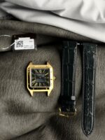 Cartier Santos Black Dial 31.4mm - Image 4