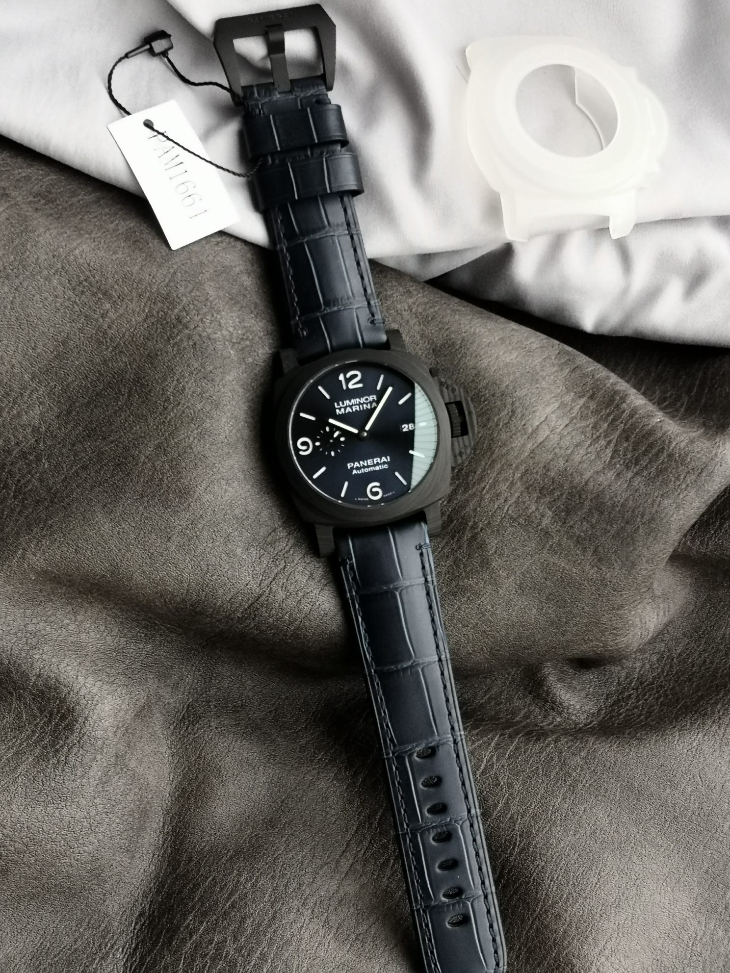 a1718284611221_1573 VS Factory Panerai Blue Dial 44mm Limited Series PAM01664 Carbotech - Image 1