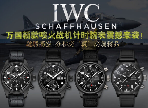 IWC Blue Dial 44mm IWC2019 Chronograph Original Case