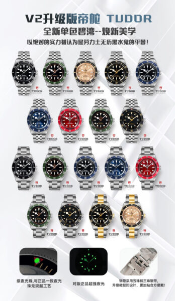 Tudor Submariner Black Dial 41mm