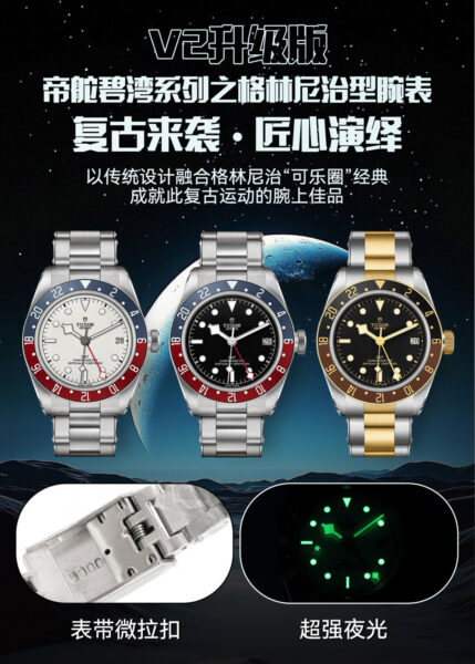 Tudor GMT-Master Black Dial 41mm