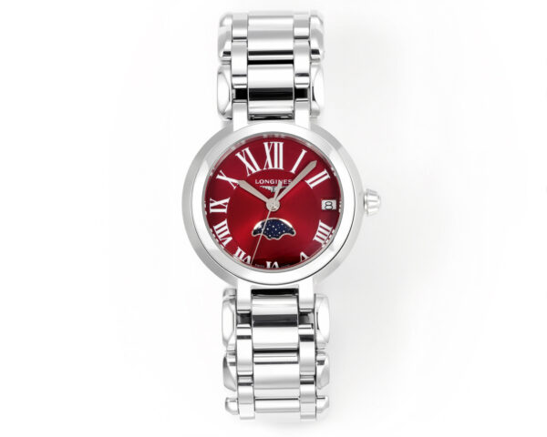 Longines Mother of Pearl Dial 30.5mm Ladies' PrimaLuna Series Moonphase Swiss