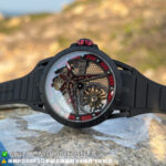 Roger Dubuis Black Dial 45mm -NEW Tourbillon Skeleton Premium