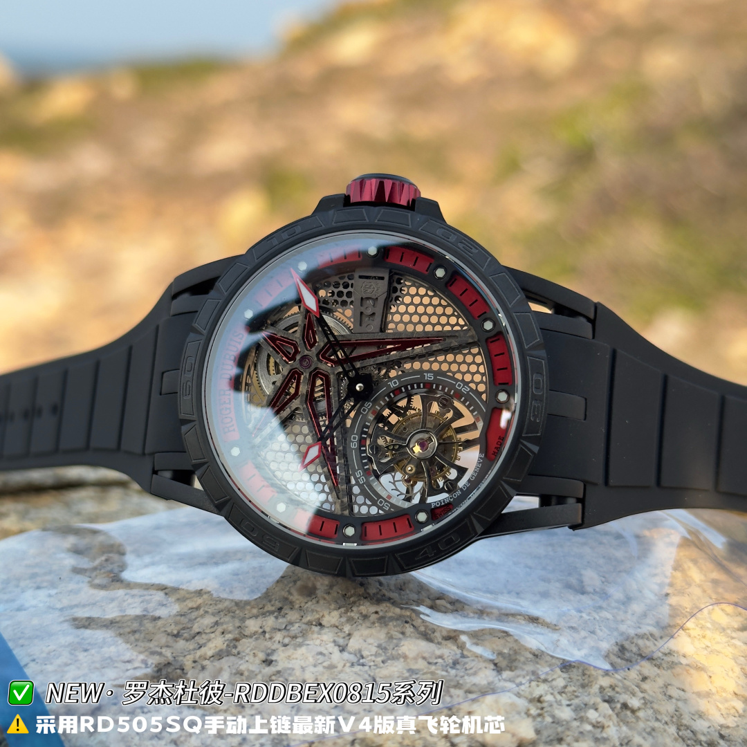 cmp_i1774194962063_8977_0_1 Roger Dubuis Black Dial 45mm -NEW Tourbillon Skeleton Premium - Image 1