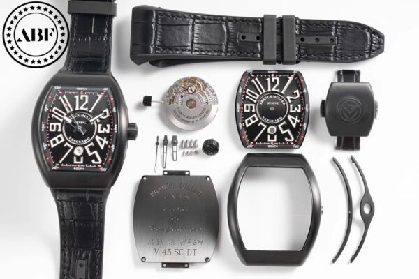 Franck Muller Black Dial 54mm ABF Upgraded Version V45