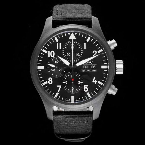IWC Blue Dial 41mm Chronograph Genuine Original Case