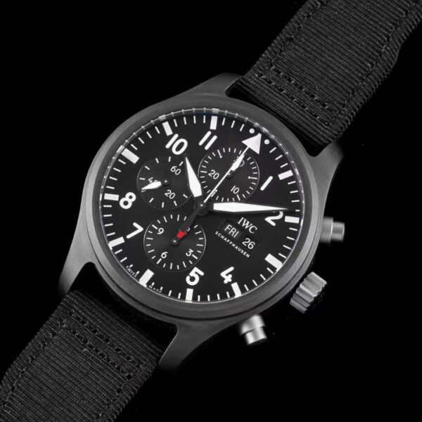 IWC Blue Dial 41mm Chronograph Genuine Original Case