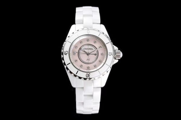 Chanel Mother of Pearl Dial J12 Series H5704 White
