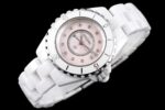 Chanel Mother of Pearl Dial J12 Series H5704 White - Image 4