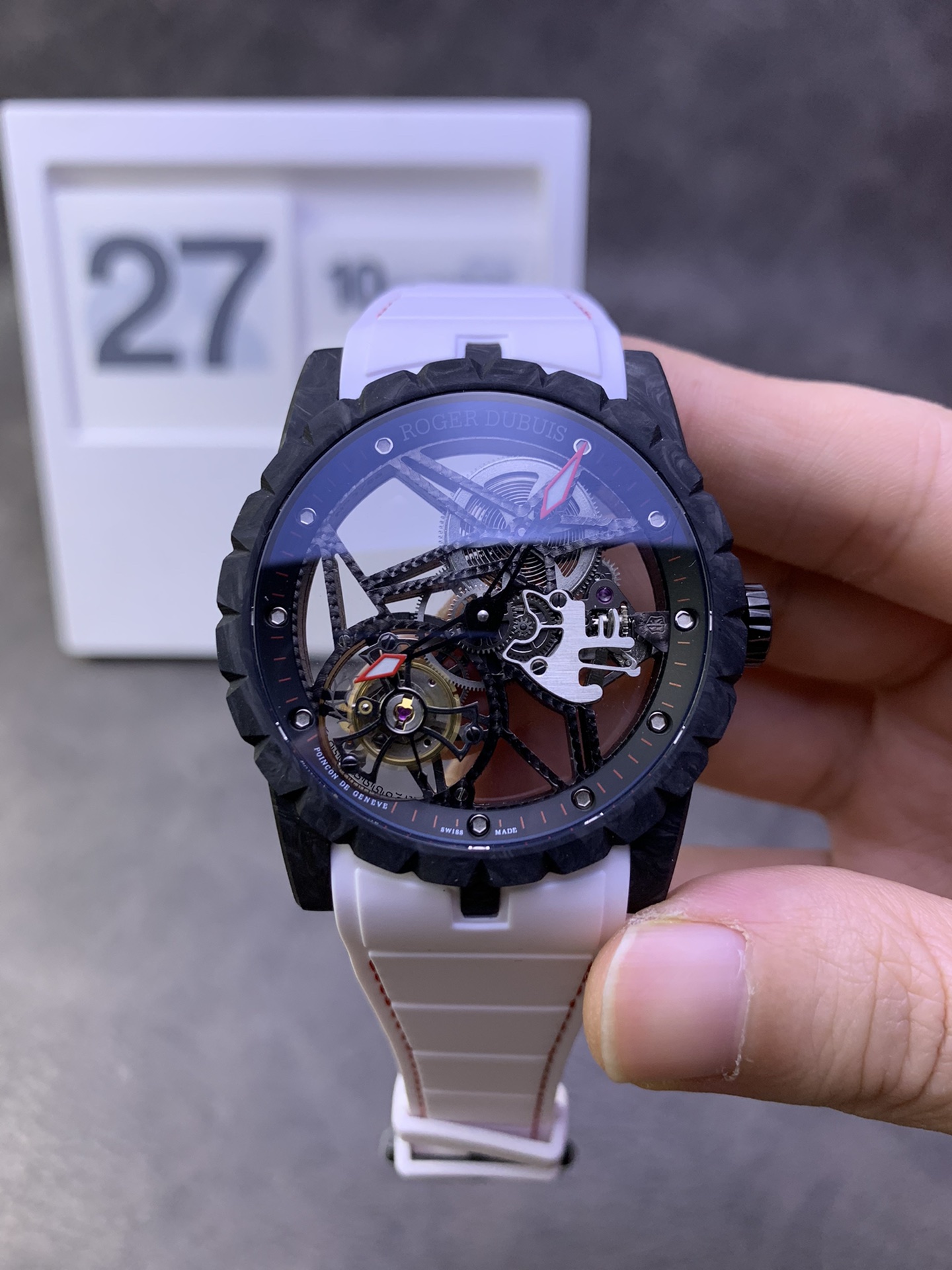 i1635271519_5243_0 BBR Factory Roger Dubuis Carbon Fibre Tourbillon Shipping - Image 1