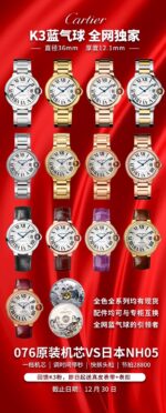 Cartier Ballon Bleu 96mm - Image 4