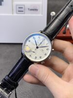 IWC Portugieser Chronograph Black Dial - Image 3