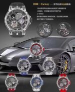 BBR Factory Roger Dubuis Black Dial 45mm Titanium Case RDDBEX0479 Tourbillon