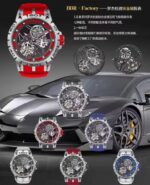 BBR Factory Roger Dubuis Black Dial 45mm Titanium Case RDDBEX0479 Tourbillon - Image 5