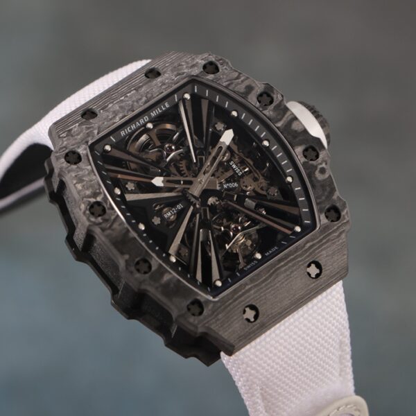 Richard Mille Black Dial 15mm weight RM12-01 NTPT Tourbillon