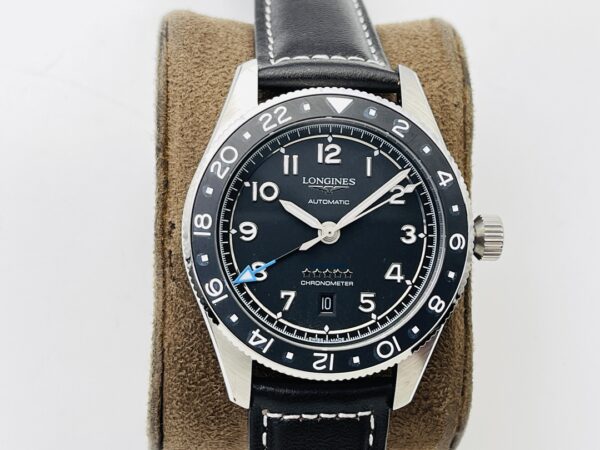Longines Black Dial 42mm Factory2022 Brand Spirit Series
